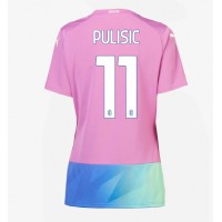 AC Milan Christian Pulisic #11 3rd trikot Frauen 2023-24 Kurzarm